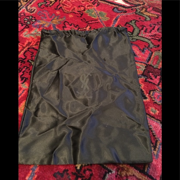 Other - YSL New black dust bag satin!